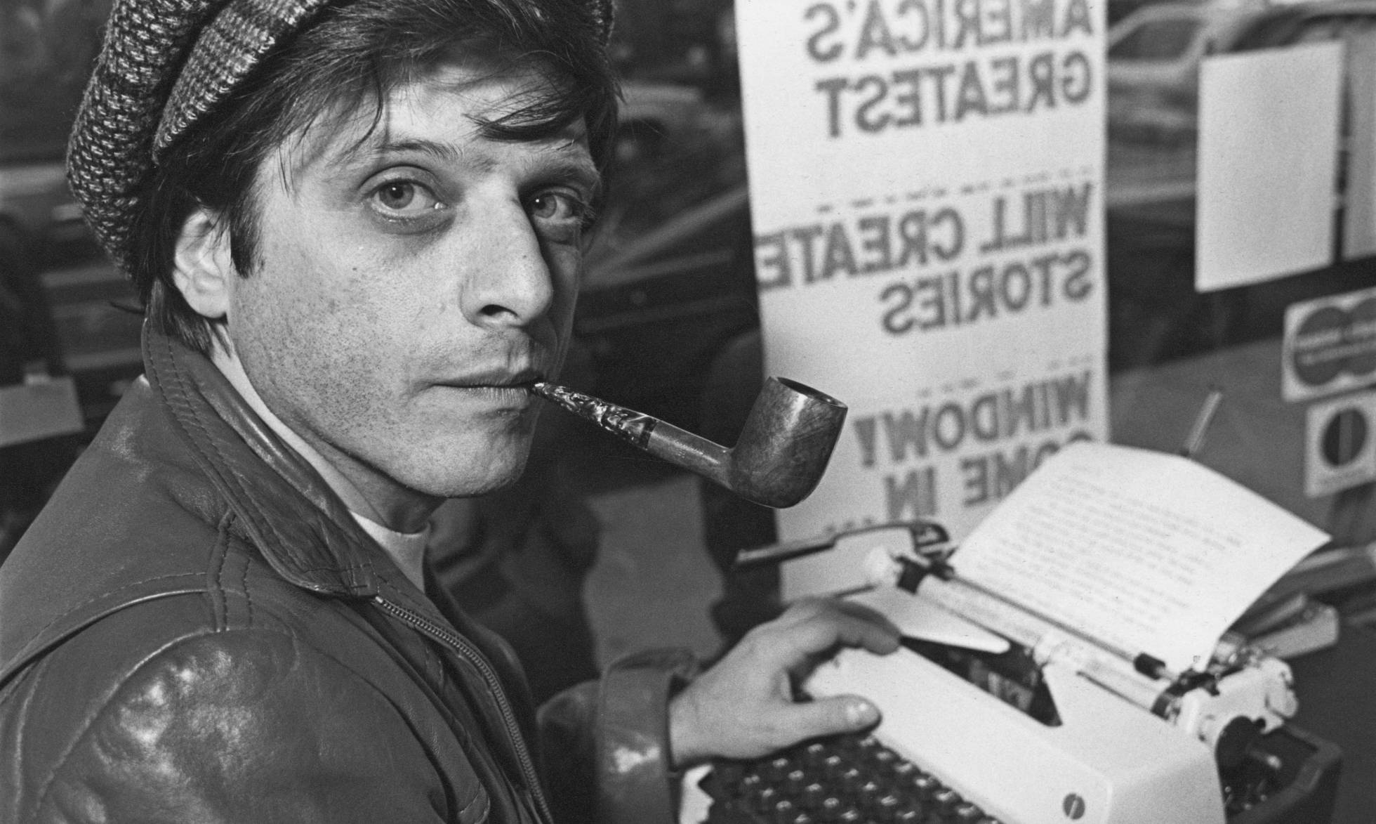 Harlan Ellison, en una foto tomada en Boston en noviembre de 1977. BARBARA ALPER GETTY IMAGES