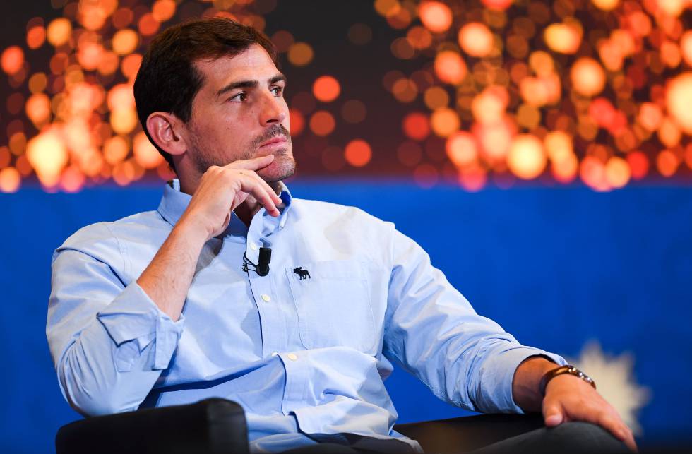 Casillas, en el Congreso de la FIFA en Moscú, el pasado 11 de junio.