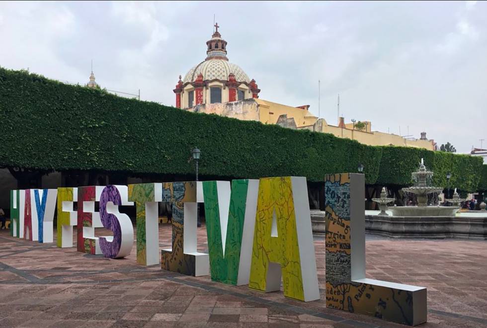 Querétaro se prepara para el Hay festival. 