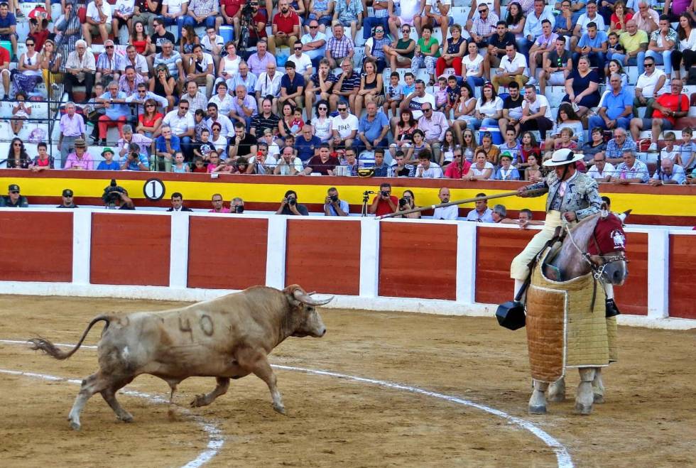 Novillo de Prieto de la Cal, lidiado el pasado 6 de septiembre.