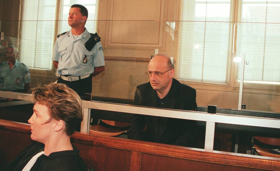 Jean-Claude Romand, en junio de 1996, durante el juicio que le condenó a cadena perpetua.