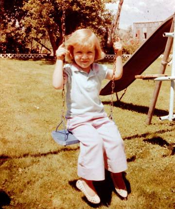 Tara Westover durante su infancia en Idaho.