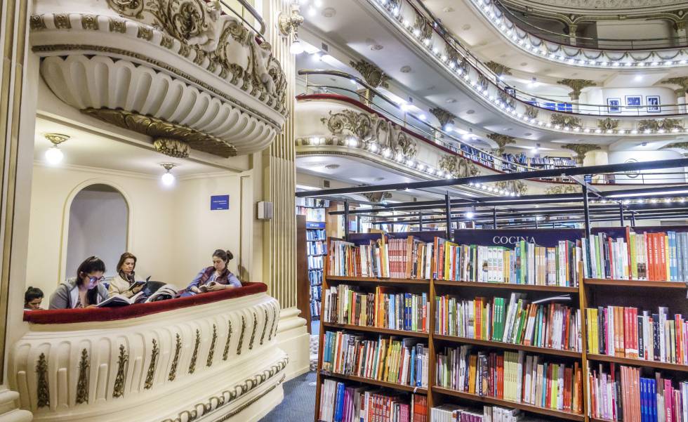 Interior de la librerÃ­a argentina Ateneo Grand Splendid.