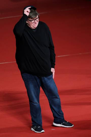 Michael Moore, en el festival de Roma el pasado 20 de octubre.