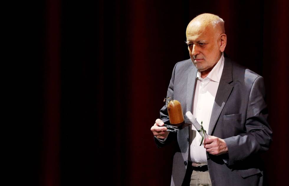 El escritor y cineasta argentino Edgardo Cozarinsky, ganador del premio Hispanoamericano de Cuento Gabriel García Márquez.