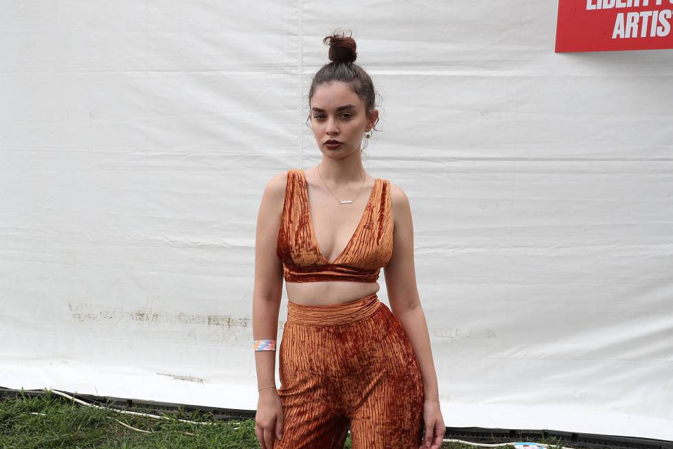 La cantante Sabrina Claudio.
