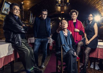 Letras en un mapa de América