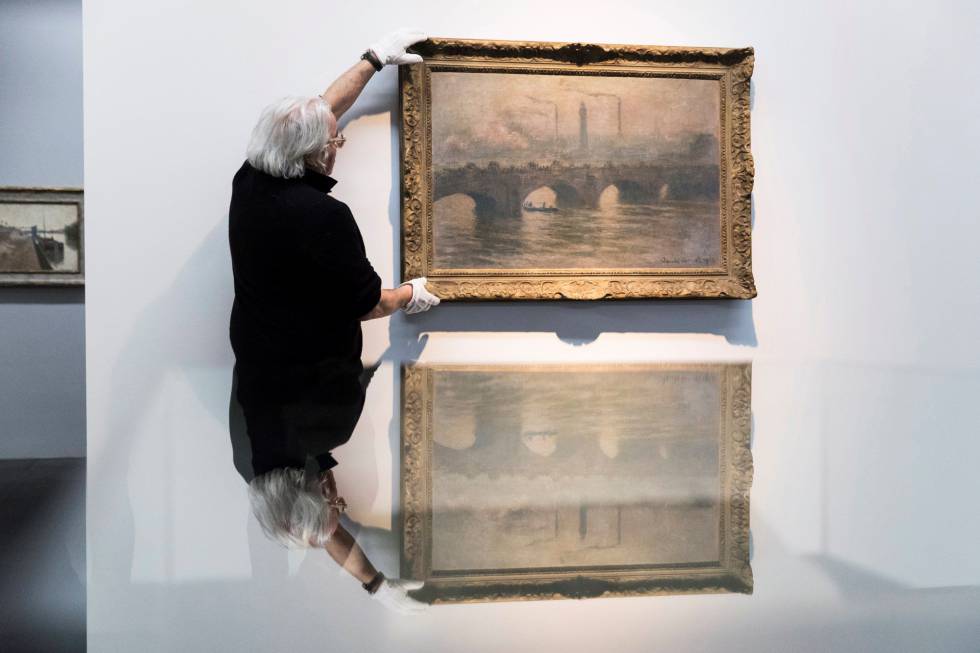 “A Ponte de Waterloo”, de Claude Monet