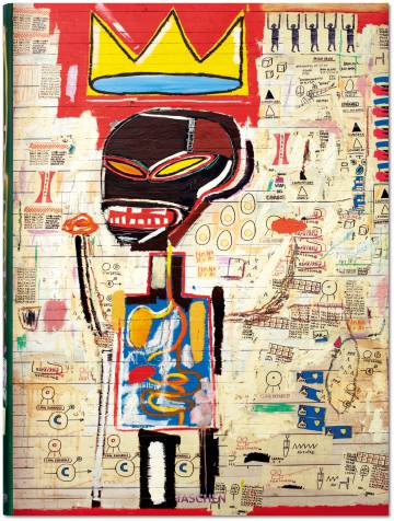 Portada del libro 'Jean-Michel Basquiat', editado por Taschen.