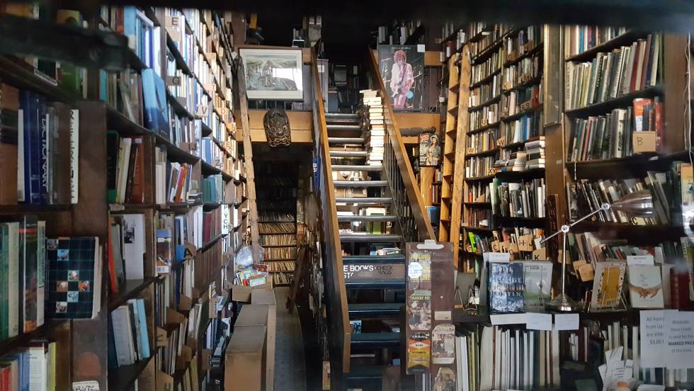 La librerÃ­a Westsider Rare & Used Books situada en el Upper West Side, Nueva York. 
