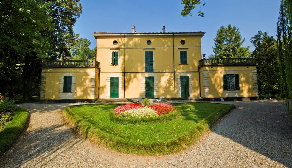 La residencia Villa Verdi, en Sant’Agata, en Villanova sull’Arda (Piacenza). 