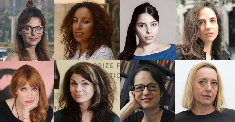 Desde la izquierda, arriba, Leticia Dolera, Najat el Hachmi, Margarita GarcÃ­a Robayo, Cristina Morales y, abajo, Paula Bonet, Caitlin Moran, Marta Sanz y Virginie Despentes. 
