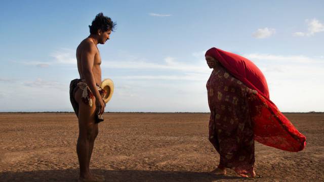 José Acosta y Natalia Reyes, en 'Pájaros de verano'.