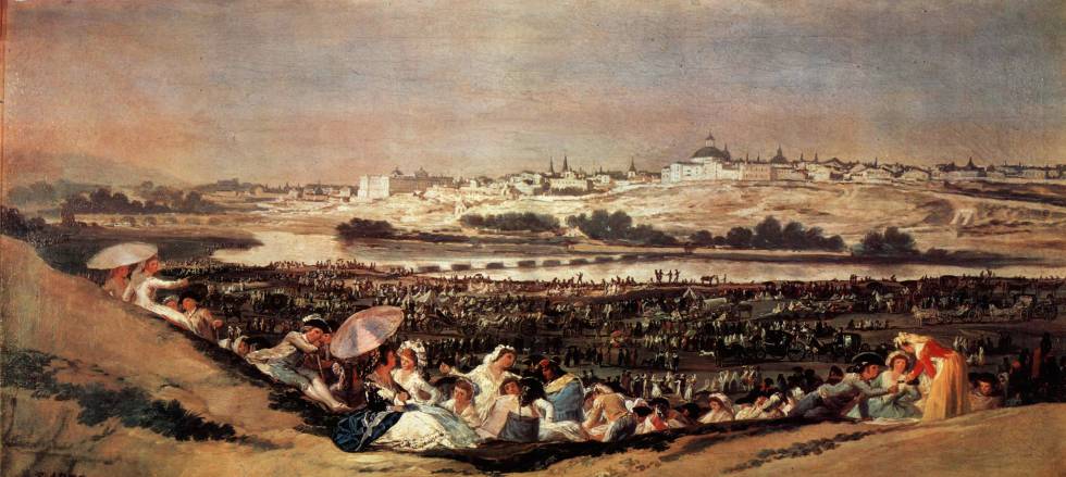 'La pradera de San Isidro', de Goya.