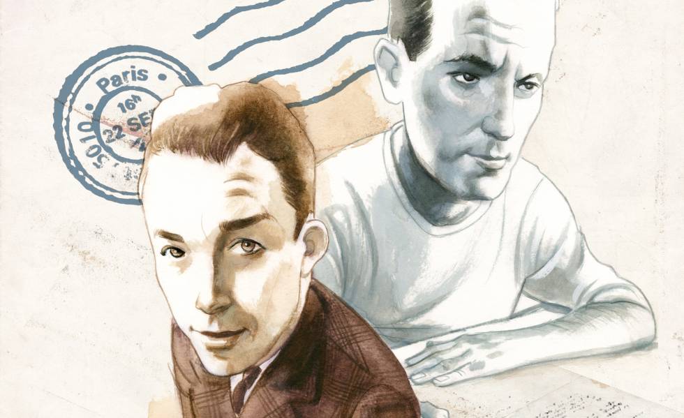 Albert Camus y RenÃ© Char, vistos por Fernando Vicente.