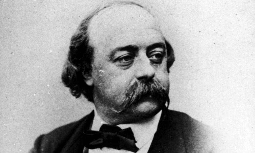 Gustave Flaubert (1821-1880), fotografiado por Mulnier.