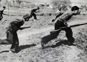 Disparando sobre el piano