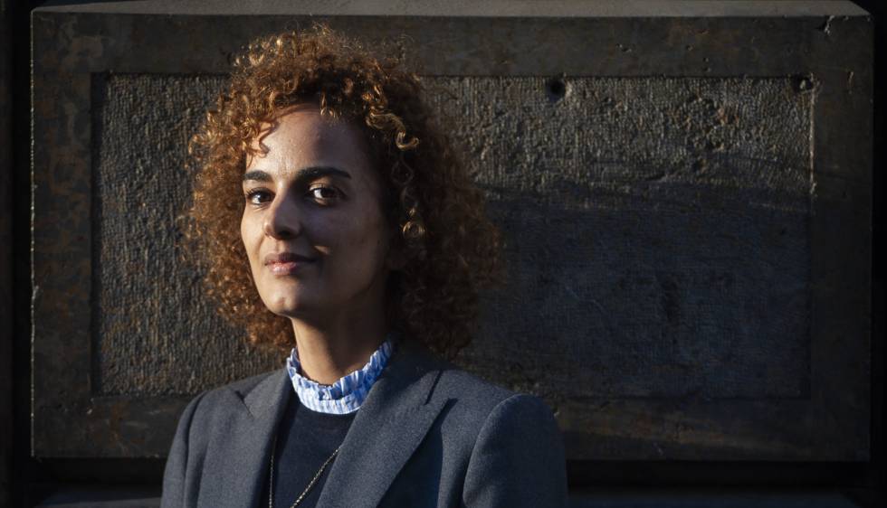 Barcelona, 01022019.Entrevista a la escritora Leila Slimani. (Foto: JUAN BARBOSA)