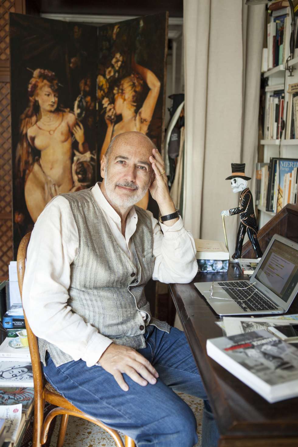 El escritor italiano Giuseppe Scaraffia, en MilÃ¡n en 2014.