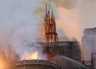 Grave incendio en la catedral de Notre Dame de París, joya del gótico europeo