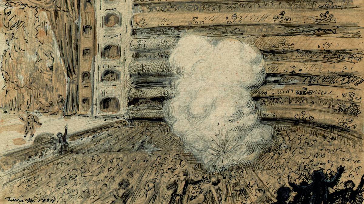 'Bombas en el Liceu', de Pau Febrés.