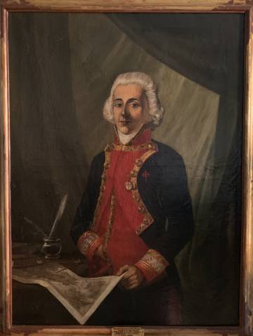 Retrato del brigadier Rosendo Porlier, de autor desconocido, en torno al año 1800.