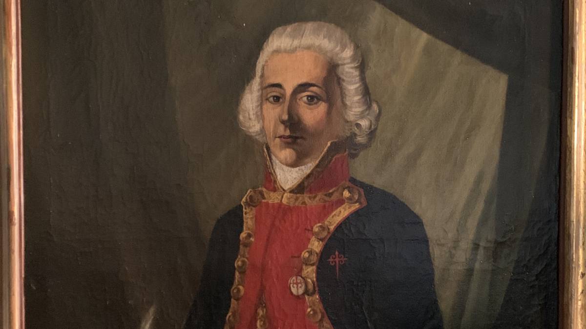 Retrato del brigadier Rosendo Porlier, de autor desconocido, en torno al año 1800.