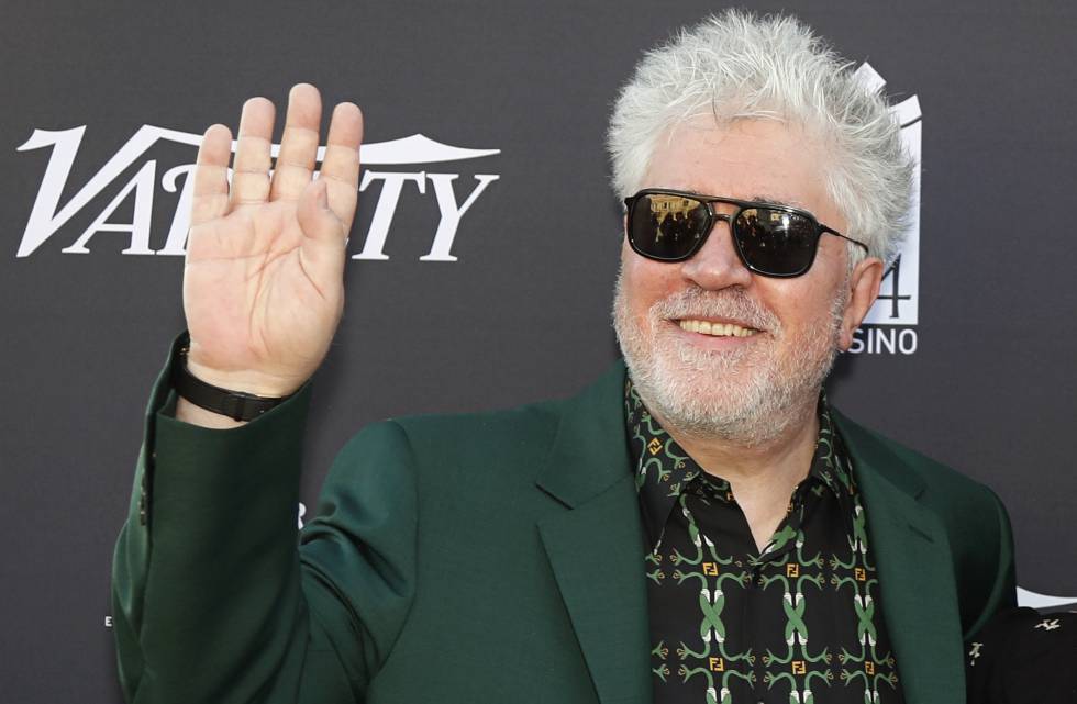 Pedro Almodóvar, el jueves, en Cannes. 