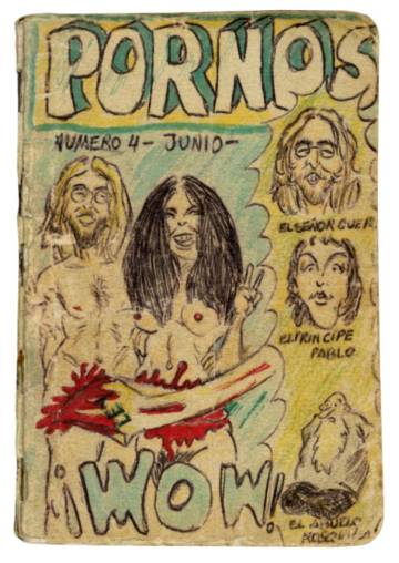 Portada del número 4 de la revista 'Pornos' (1974).
