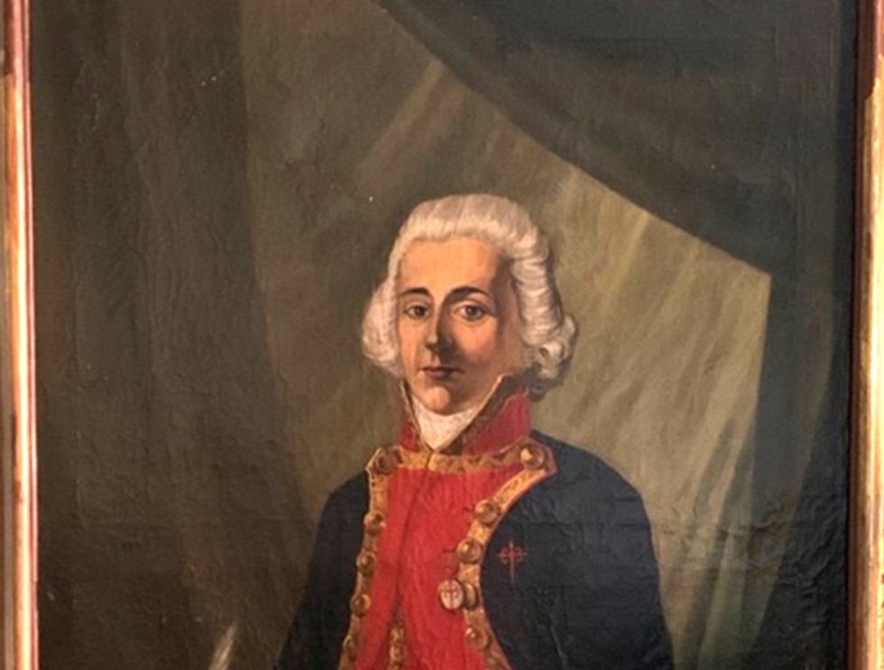 Retrato del brigadier del 'San Telmo, Rosendo Porlier y Asteguieta, en entorno a 1800, de autor desconocido