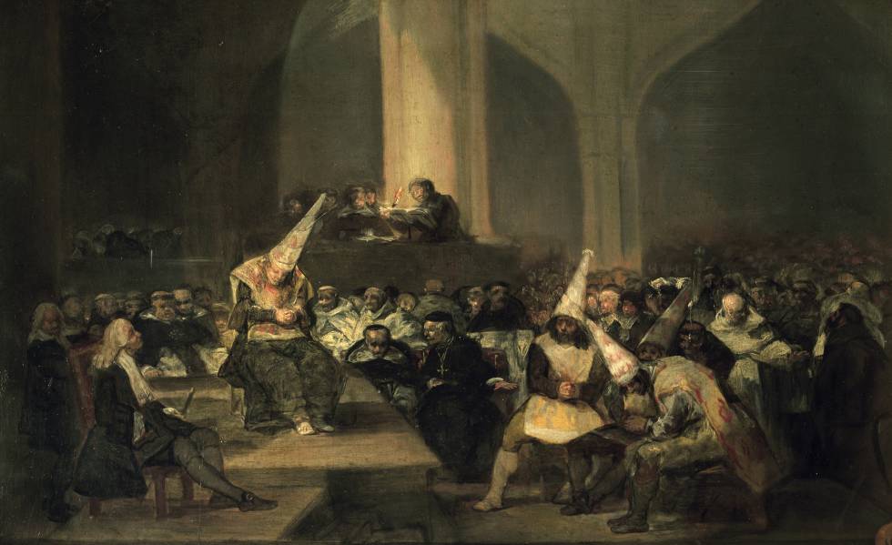 'Escena de inquisiciÃ³n', de Goya.