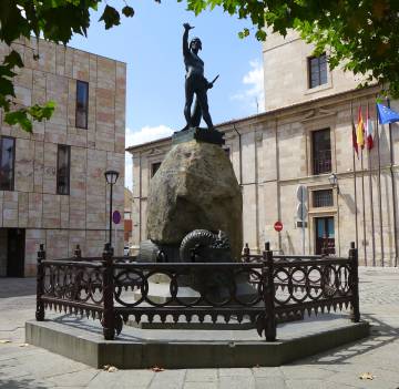 Monumento a Viriato en Zamora.