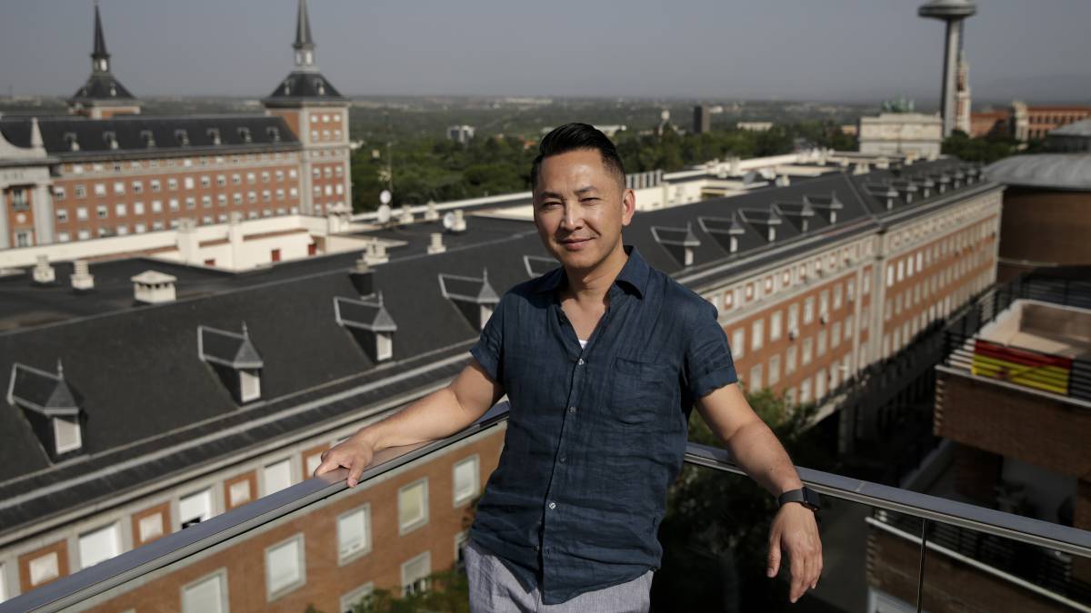 El escritor Viet Thanh Nguyen, el mes pasado, en Madrid. 
