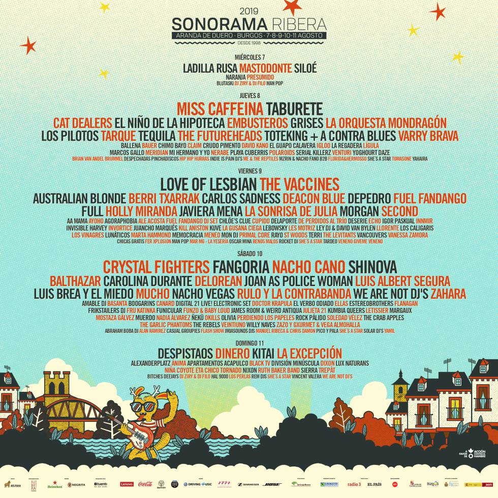 Sonorama poster 2019 for days