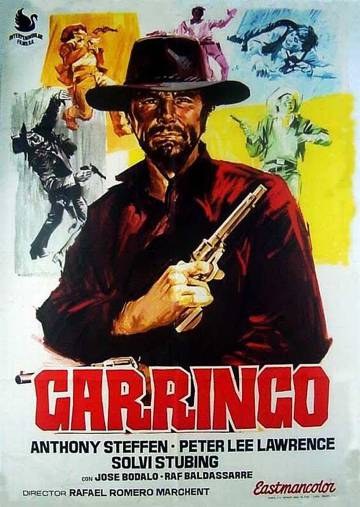 Cartel de 'Garringo', película de Rafael Romero Marchent de 1969.