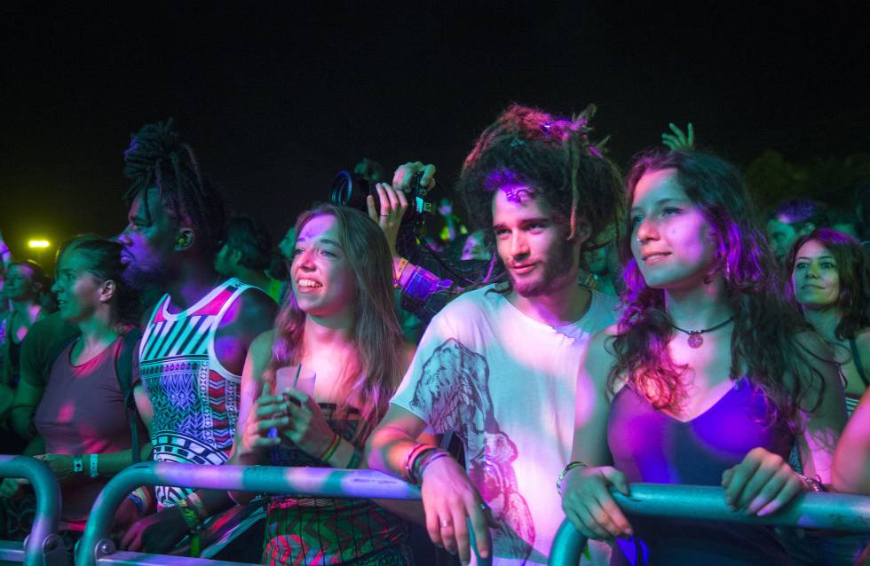 Rototom audiences enjoying one of the many concerts of the event.