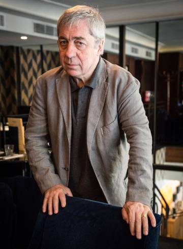 Sorj Chalandon, in Paris in mid-August.
