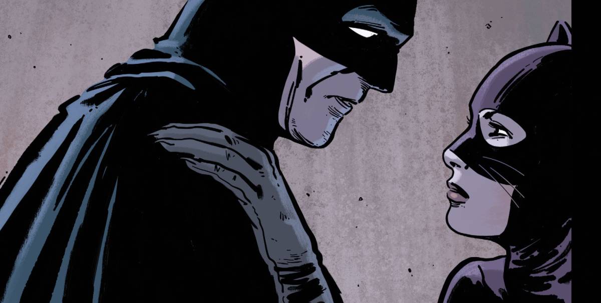  Batman y Catwoman por el ilustrador español Jorge Fornés.