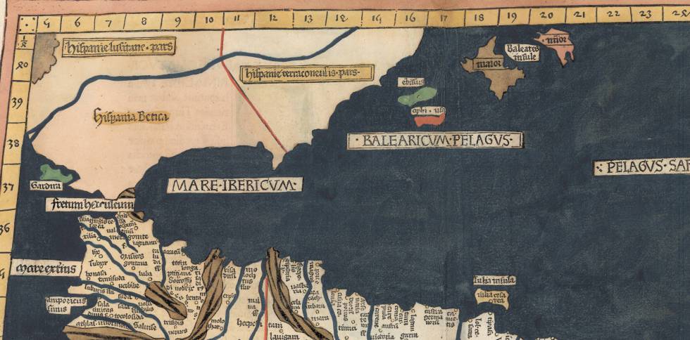 Prima Affrice Tabula (1482), by Nicolaus Germanus.