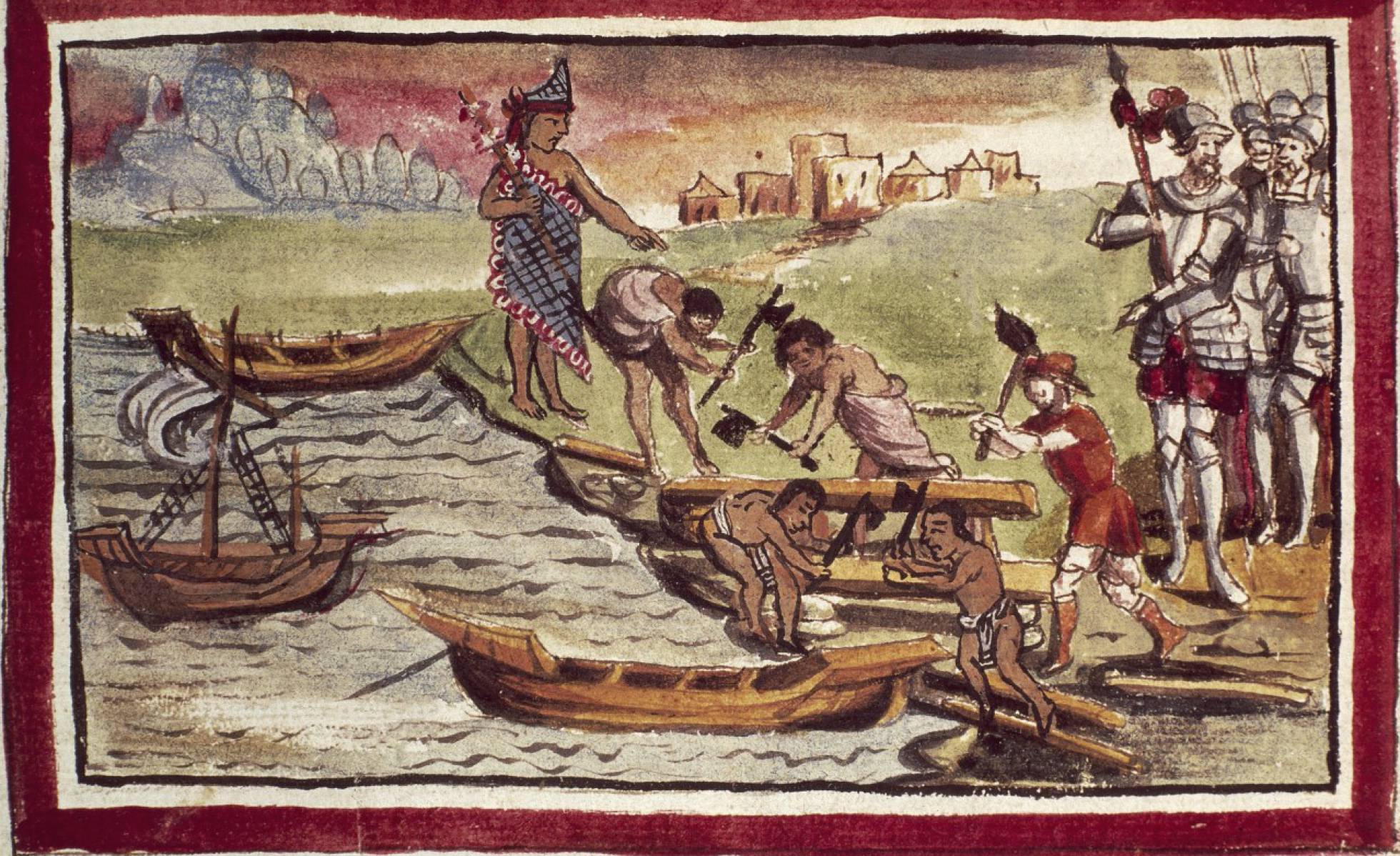 La barrera líquida que propició la caída de Tenochtitlan Cultura EL