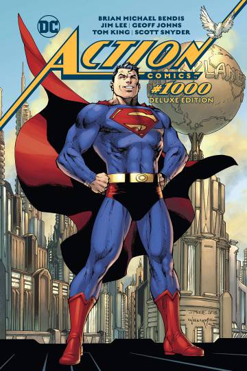 Cover of 'Action Comics # 1000', the best selling comic of 2019.