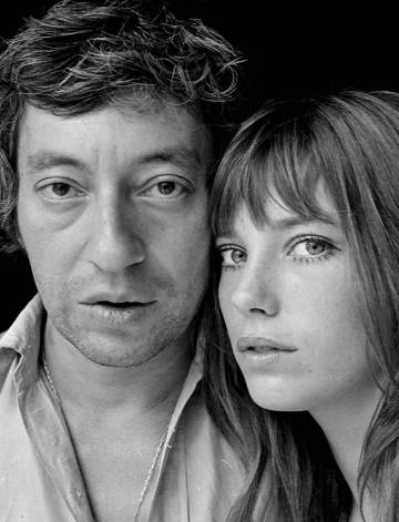 Serge Gainsbourg y Jane Birkin, en 1969.