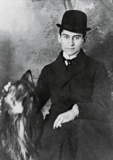 Retrato del escritor checo Franz Kafka alrededor de 1905.