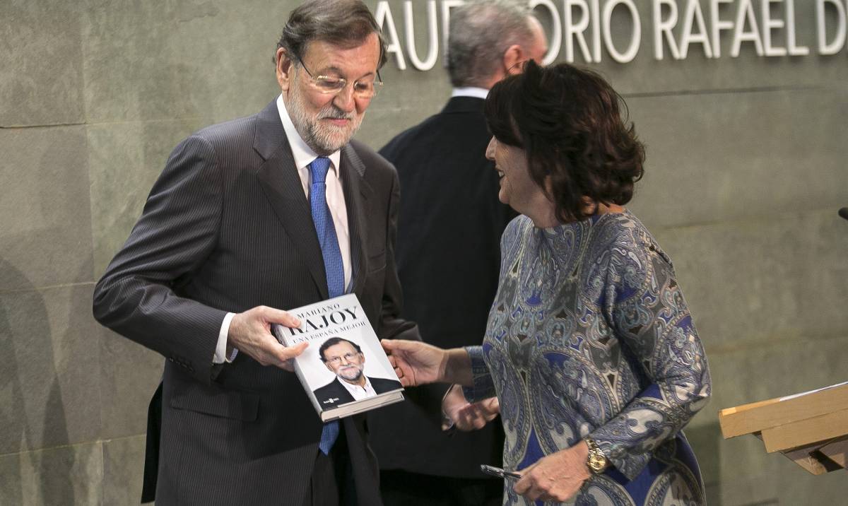 Presentación del libro de Mariano Rajoy, el pasado día 2 de diciembre.