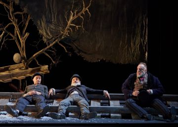 Tip y Top esperan a Godot