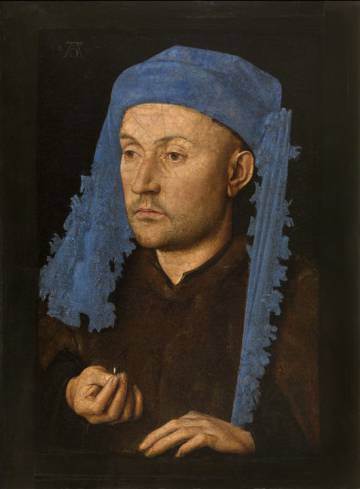 'Retrato de un orfebre', de Jan Van Eyck.