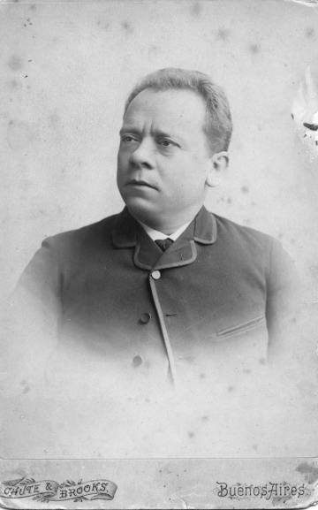 Pascual Alba Sors, ​​in an image dated during a tour in Buenos Aires in 1886.