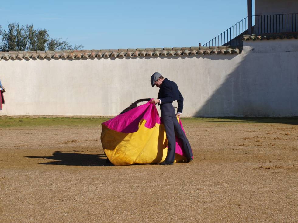 Javier Cortés, veronica, in a recent shop.