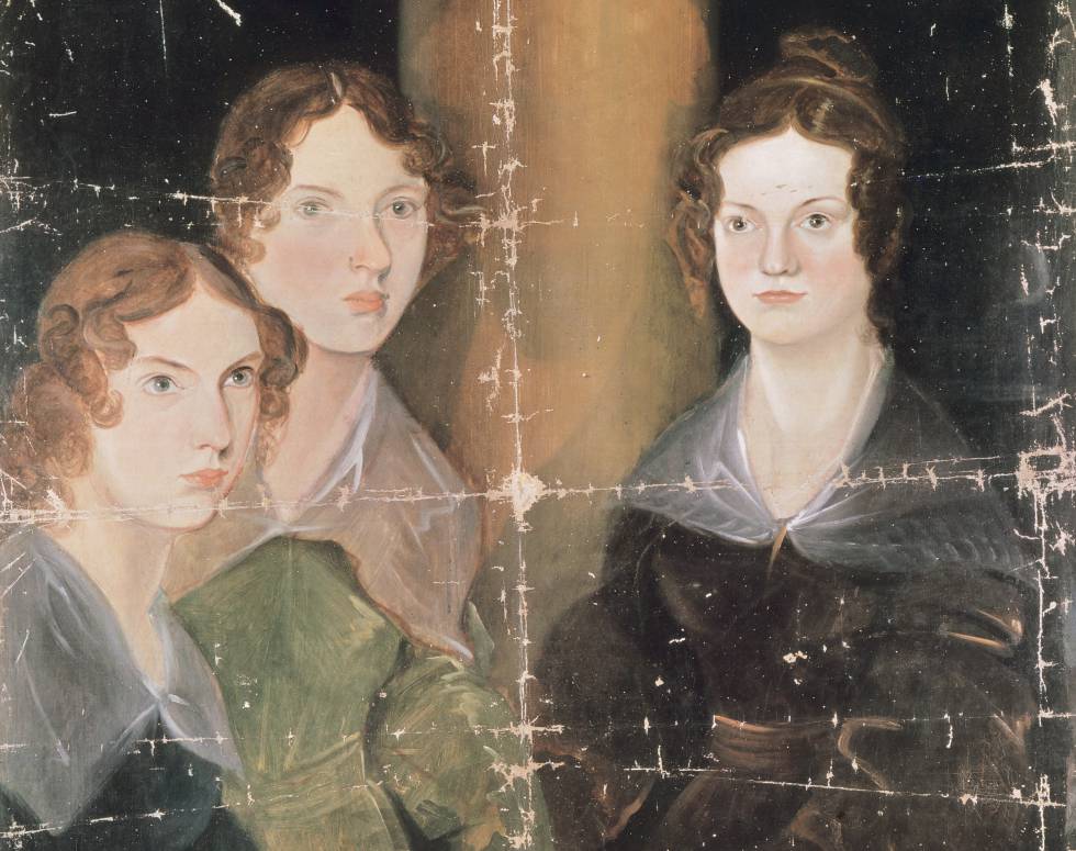 Retrato de las hermanas Brontë, de Patrick Branwell Bronte.