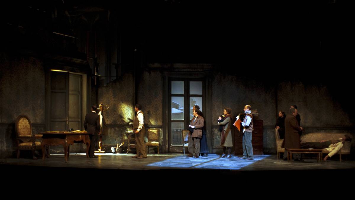 Una representación de 'El arte de la comedia'.